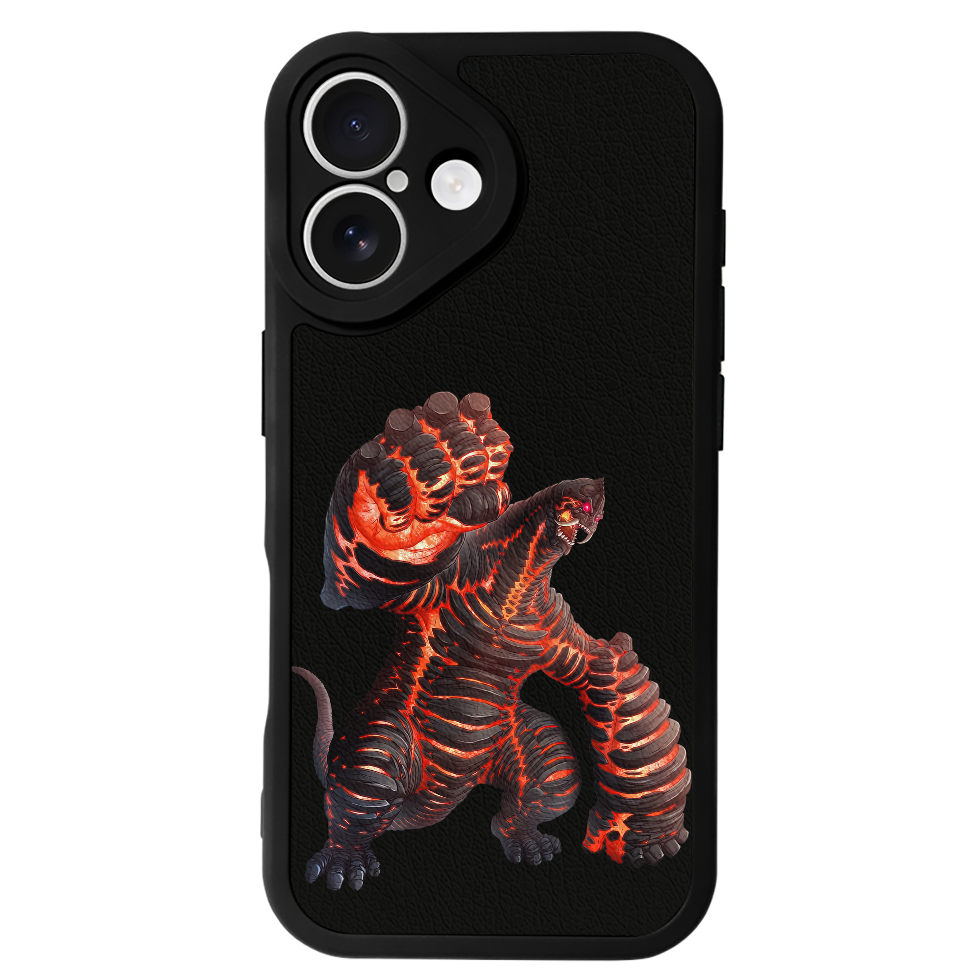 （画像用） ウルトラマン Ultraman 【iPhone 16シリーズ対応】シリコンスマホケース（レザー調） 材質：シリコン